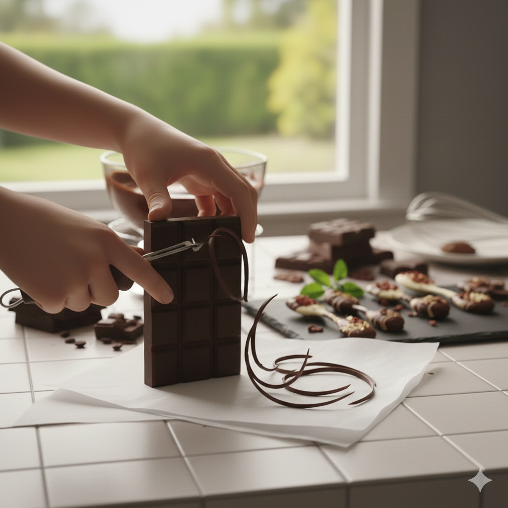 How to Make Chocolate Curls for Garnish: Complete Guide