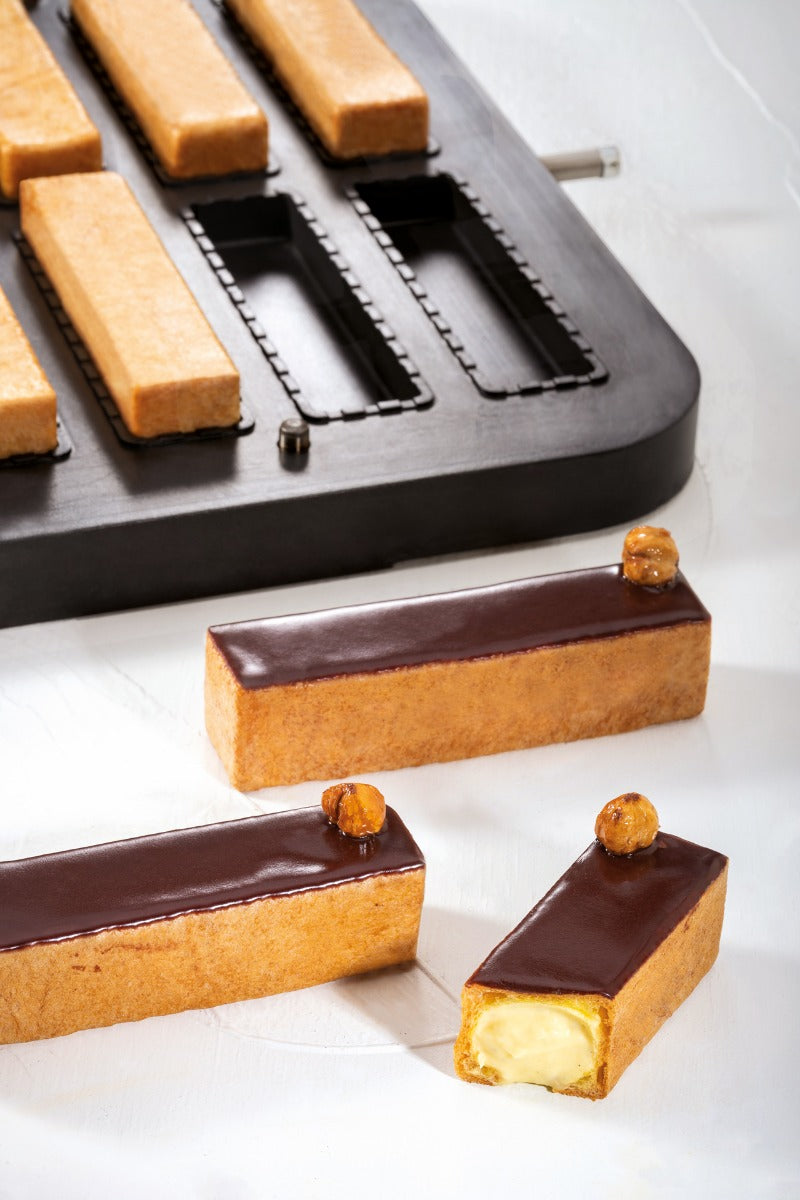 Cookmatic Plate for Choux Rectangular Éclair