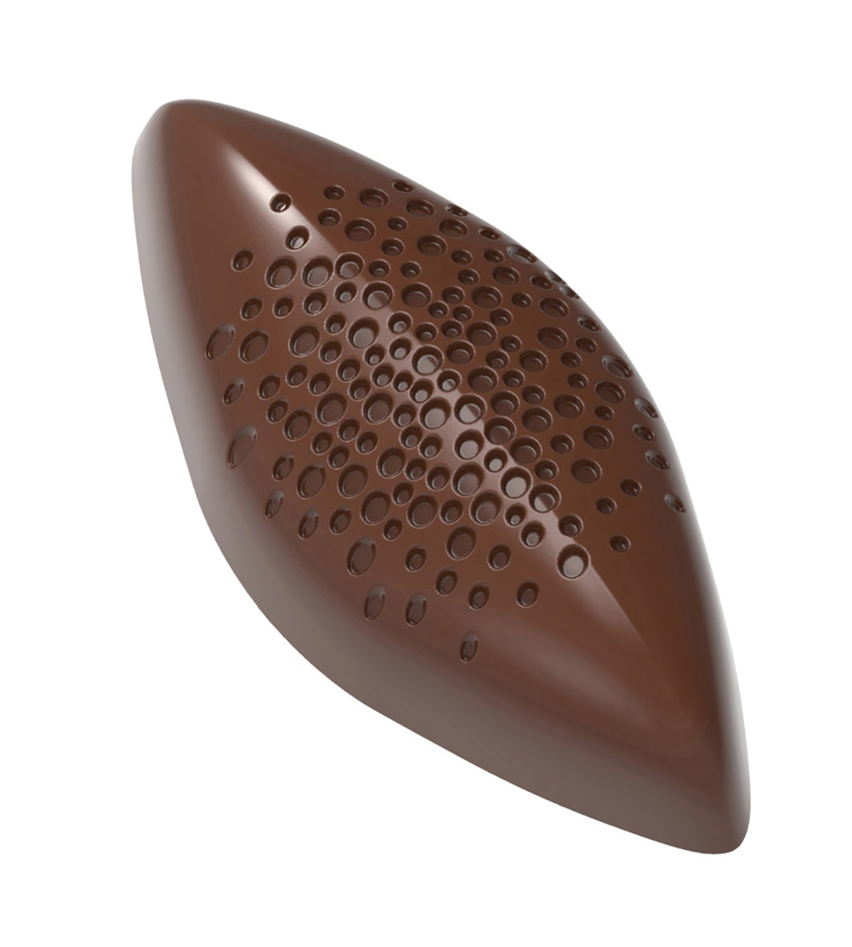 Chocolate mold "Cocoa Bean with Bubbles" CW12096