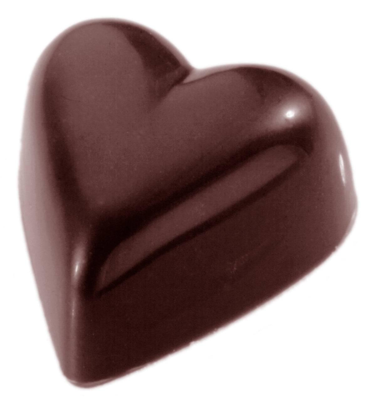 CHOCOLATE MOLD HEART CW1417 - Zucchero Canada