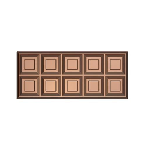 CHOCOLATE MOLD BLOCK 1 Kg HA6459 - Zucchero Canada