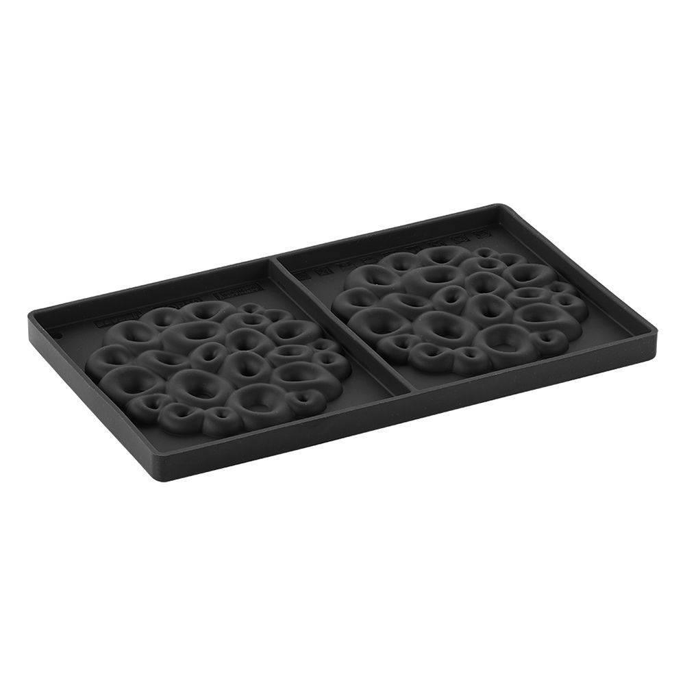 TOP10S -Top silicone mould MINI CORAL 240 x 140 mm, 2 indents Ø 110 x h 10 mm - vol. 45 ml + pack - Zucchero Canada