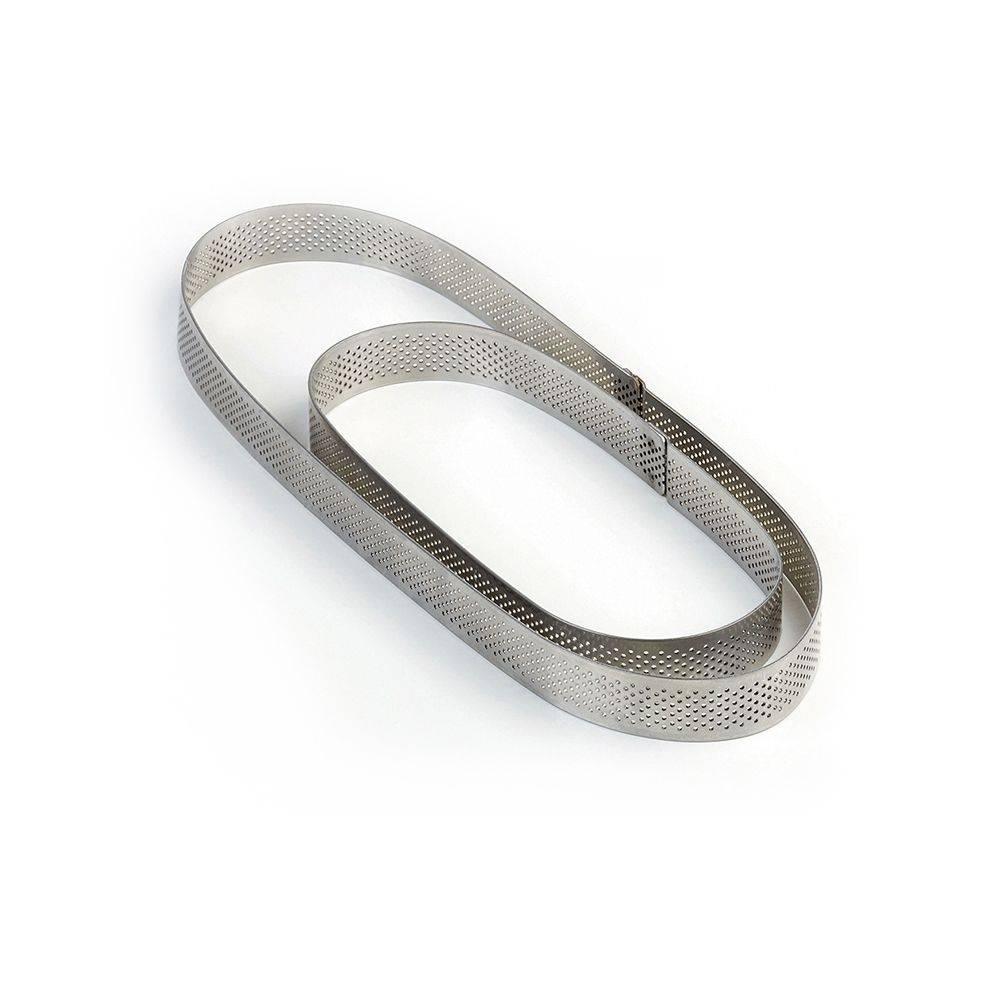 XFO299035 - Oval microperforated stainless steel bands 290 x 90 x h 35 mm - 6/8
servings - Zucchero Canada