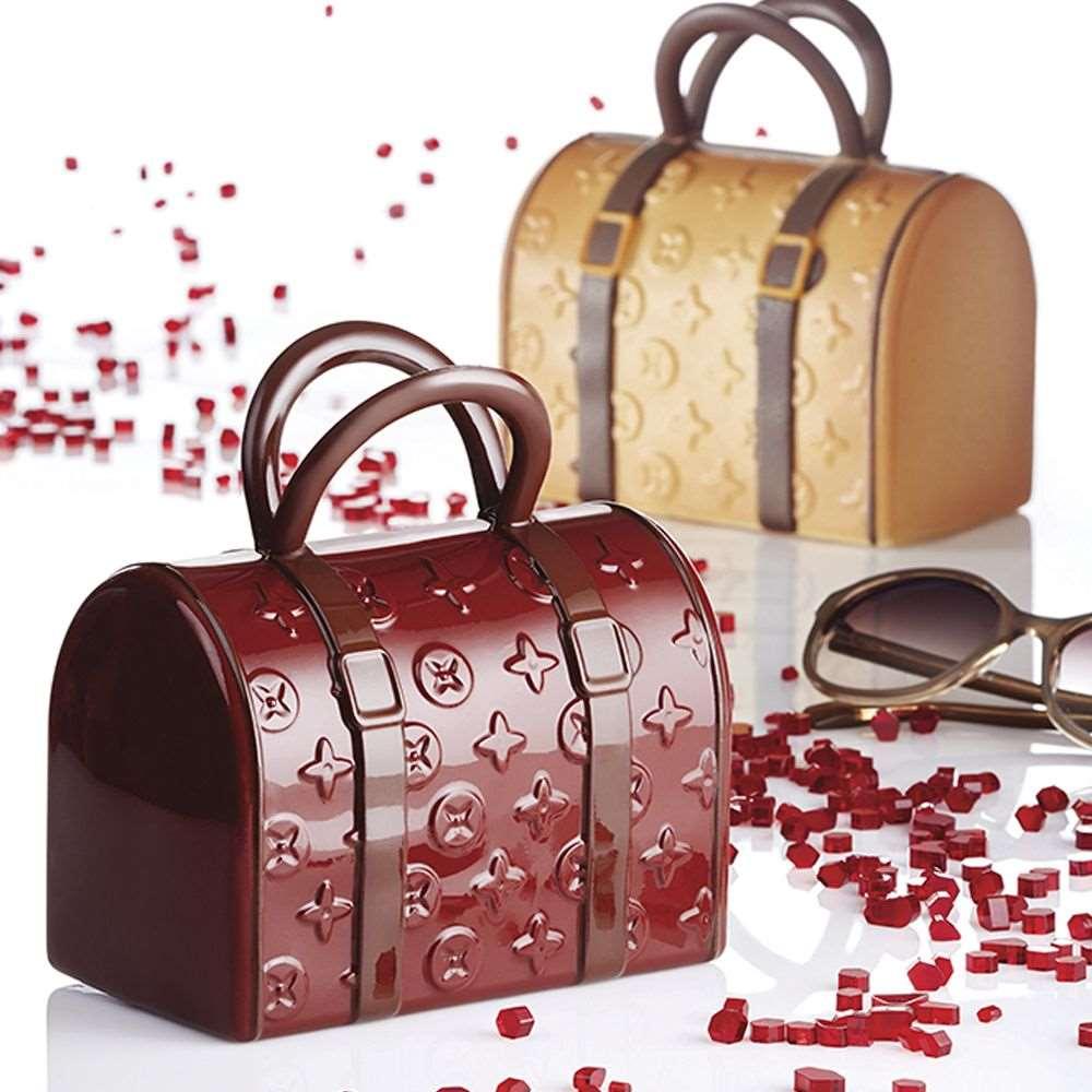 KT144 SMALL TRUNK handbag - Thermoformed chocolate mould - Zucchero Canada